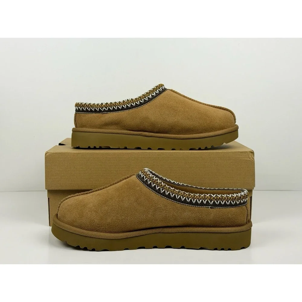 UGG Tasman II Big Kid's Size 1 Slipper Chestnut Brown K‎ / 1019066K